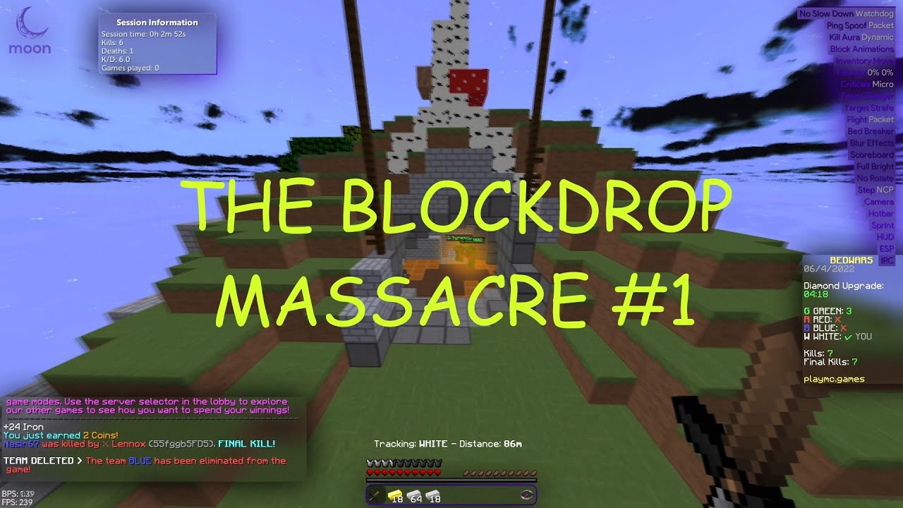 THE BLOCKDROP MASSACRE #1 (PACKET FLY) - YouTube