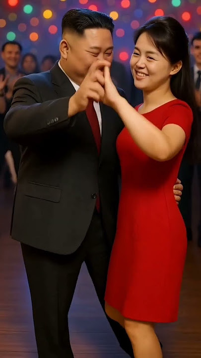 Kim Jong Un & Ri Sol Ju Dance at Elegant Party