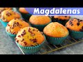 MAGDALENAS ESPONJOSAS con MANTEQUILLA Dulce Hogar Recetas