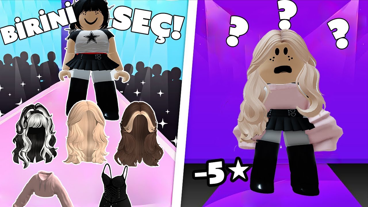ROBLOX'daki EN KÖTÜ MODA GÖSTERİSİNE KATILDIM!
