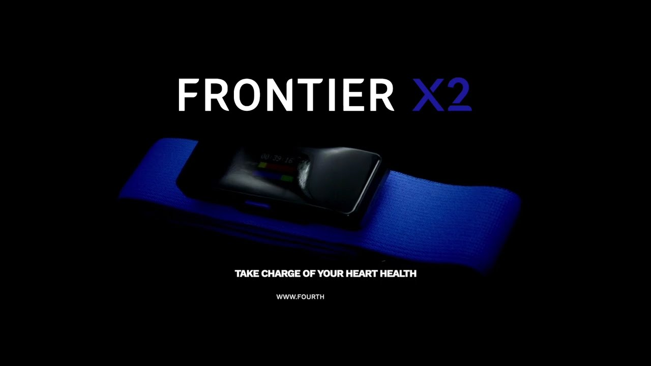 Frontier X2 Smart Heart Moniteur Enregistre la fréquence Cardiaque Pendant 24 Heures, Surveillez Votre cœur Pendant l'exercice, Moniteur de santé Cardiaque avec Sangle de Poitrine