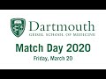 Match Day 2020 - Geisel School of Medicine at Dartmouth