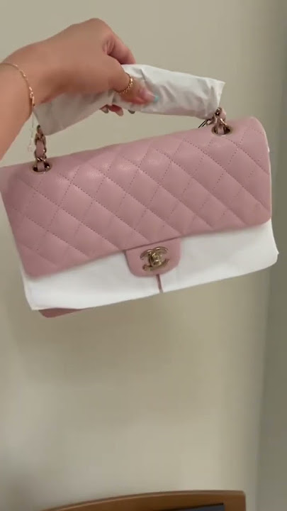 Unboxing one of my dream bags 💗 #unboxing #unboxingvideo #chanel #chanelunboxing #chanelclassic