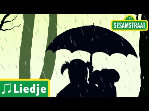 Onder moeders paraplu - Kinderliedje - Sesamstraat