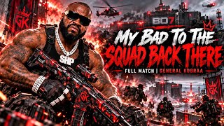 My Bad To The Squad Back There | Full Match | General Kobraa  