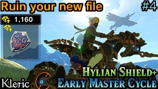 Early Master Cycle, Menu Overloading (again!) Hylian Shield with Modifiers | BotW Glitches & Tricks by Kleric 843,961 views 3 years ago 32 minutes