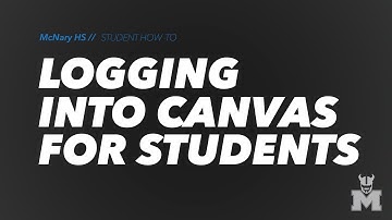 How to Log Into Canvas