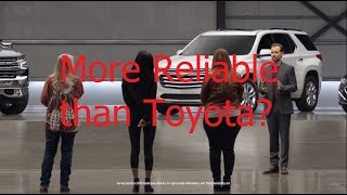 Chevrolet's Biggest Lie Yet |  Real People Reliability Commercial