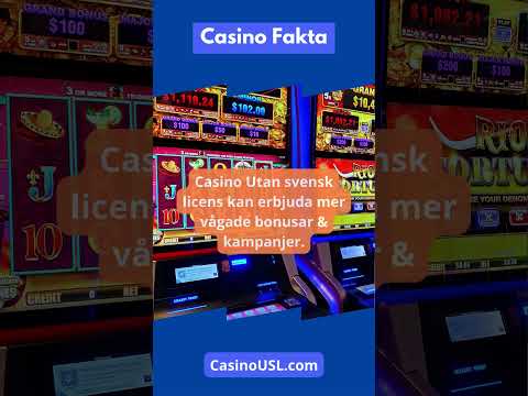 Spela gratis på casino utan svensk licens - Hitta exklusiva no deposit bonus