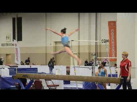 Arianna Roman Level 3 Beam Metroplex Challenge 2018