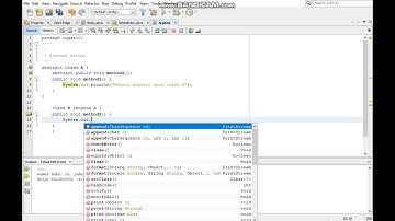 ABSTRACT CLASS ~ Pemrograman Berorientasi Objek #2