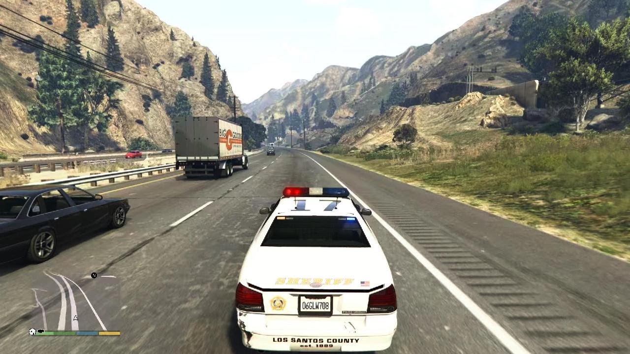 Strange Police Chase | Grand Theft Auto V - YouTube
