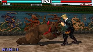 Tekken 3 | Paul Vs Kuma (HD)