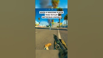 WARZONE PLAYER TRIES BATTLEFIELD 6 BATTLE ROYALE 😭