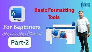 Basic formatting tools in  ms-word