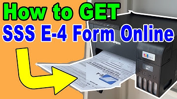 How to Get SSS E4 Form Online