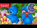 Dos pajaritos | Y muchas más canciones infantiles | ¡34 minutos de recopilación LittleBabyBum!
