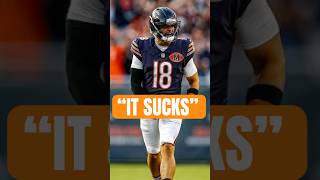 Caleb Williams Says “IT SUCKS” to Losing Moore to Bears! #nfl #nflnews #bearsfootball #chicagobears
