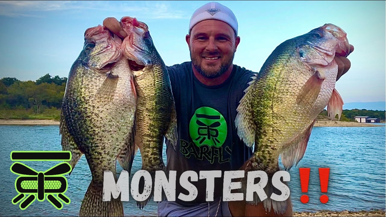 🔥 OCTOBER Kayak CRAPPIE fishing Lake TEXOMA🐟 BIG, UNEXPECTED, FISH