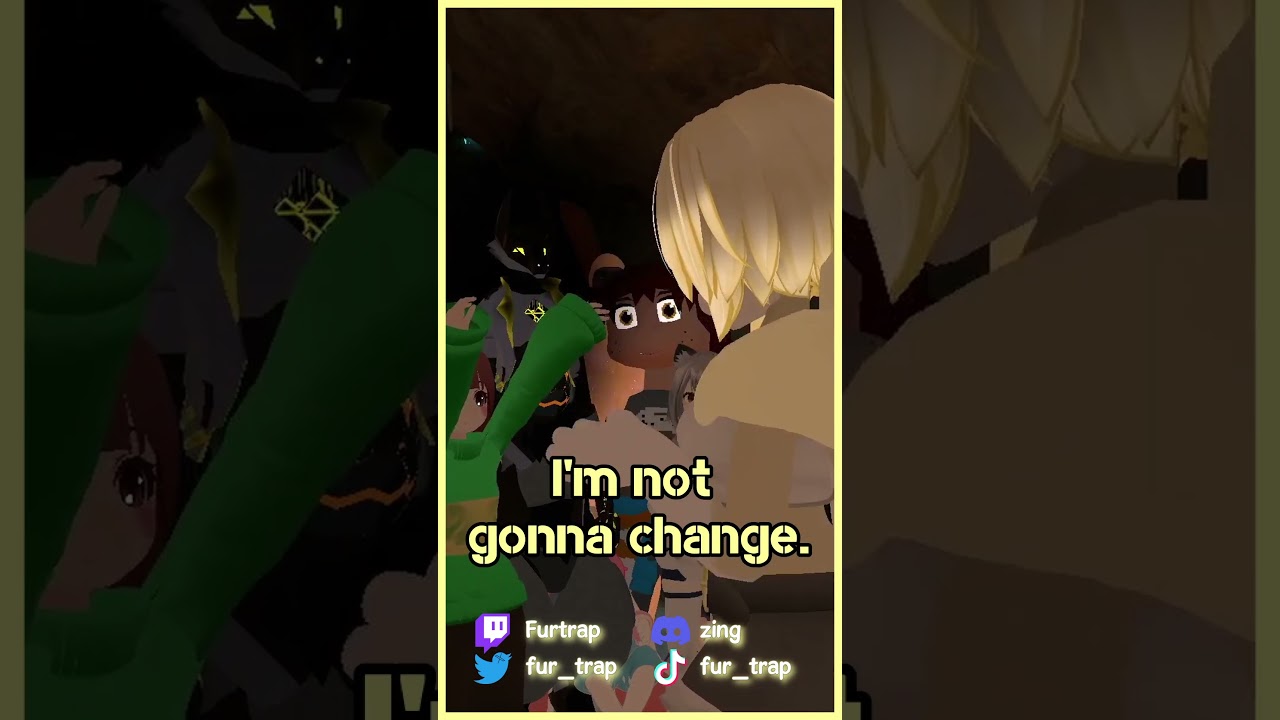 🌻🐰Punflower won't change for anybody! We wouldn't have it any other way 😉 #vrchat #streamer #vtuber