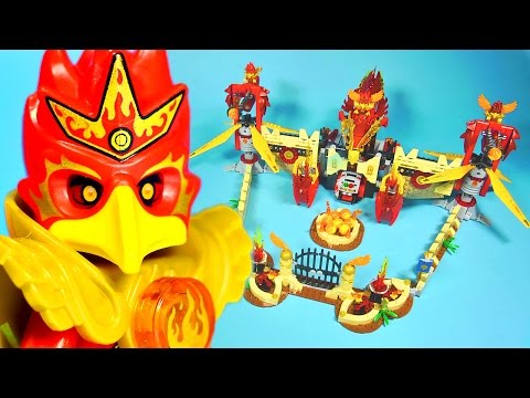 LION CHI TEMPLE - LEGO Legends of Chima Set 70010 Time-lapse Build, Unboxing & Review by EvanTubeHD. 