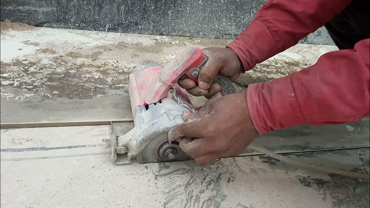 TILES SKATING CUTTING|SKATING FARMA|MARBA TILES - YouTube