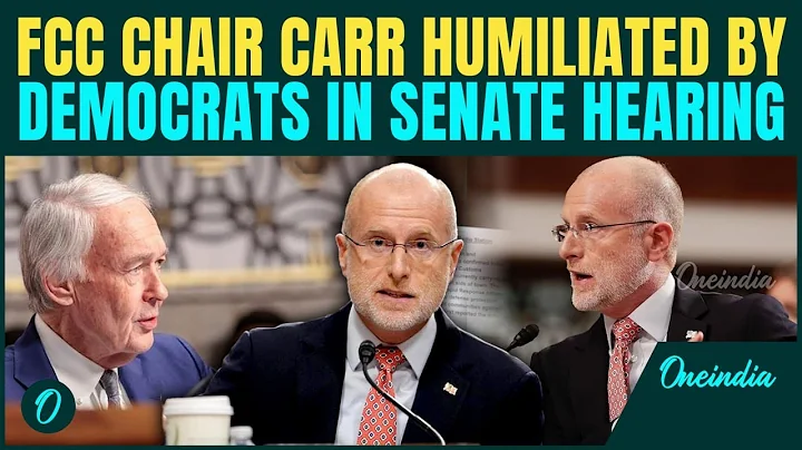 'Trump's Puppet' FCC Chair Brendan Carr GRILLED Over Shady Deals And Jimmy Kimmel