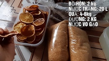 Ngâm enzym bồ hòn làm nước rửa bát, nước lau  cực sạch