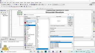 Generate Trapezoidal Waveform using Multisim