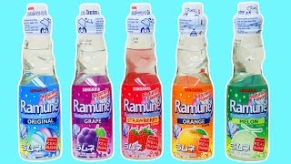 Sangaria Ramune Japanese Carbonated Soft Drink Test! - YouTube