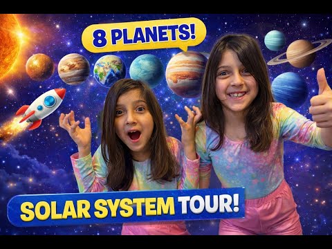 Solar System Tour for Kids 🌍🪐 | All 8 Planets Explained (Rocky vs Gas Giants!)