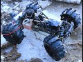 The Hobao NITRO MT on paddle tires 🛞 ⛽️⛄️