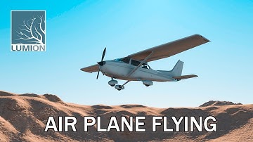 Lumion tutorial : How to animate flying air plane in desert in lumion tutorial