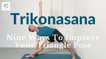 Trikonasana Triangle Pose
