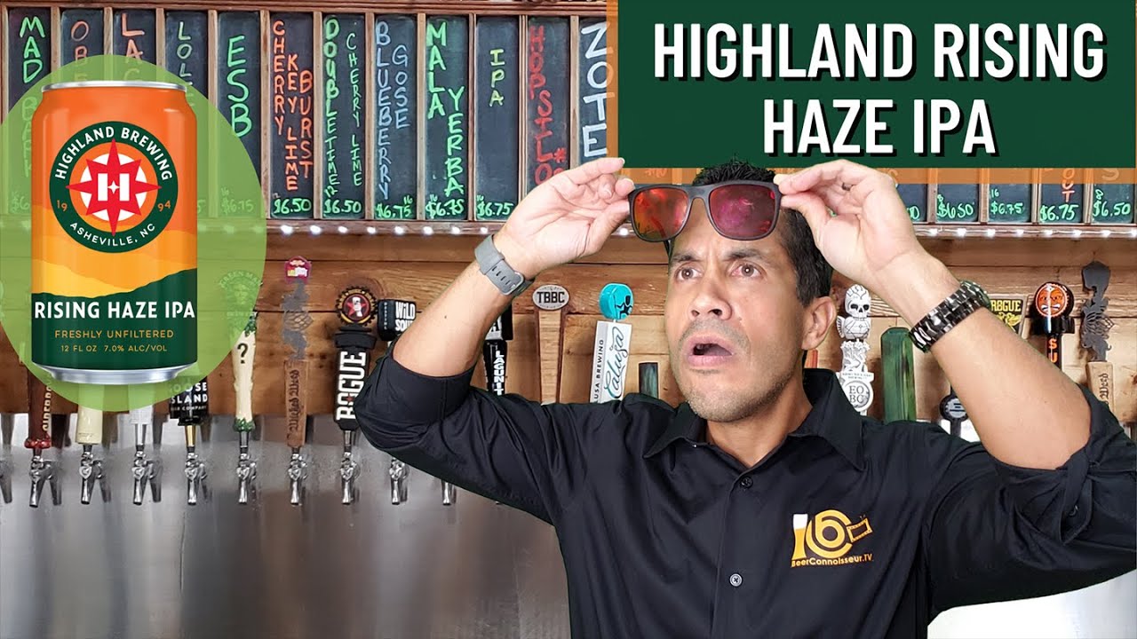 Highland's Rising Haze IPA Beer Tasting & Pairing 🍺 Beer