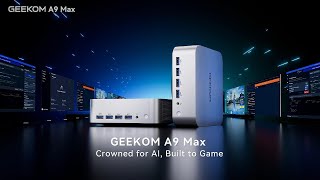 GEEKOM A9 Max - AMD का नया AI मॉन्स्टर (80 टॉप्स) | आइसब्लास्ट 2.0 कूलिंग | क्वाड 4K गेमिंग! #कंप... screenshot 1