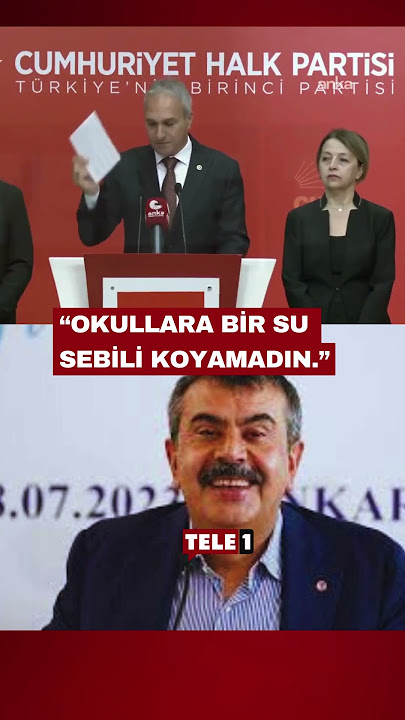 Suat Özçağdaş'tan Yusuf Tekin'e:  'Okullara bir su sebili koyamadın'