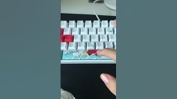 But does your space bar sound that good?