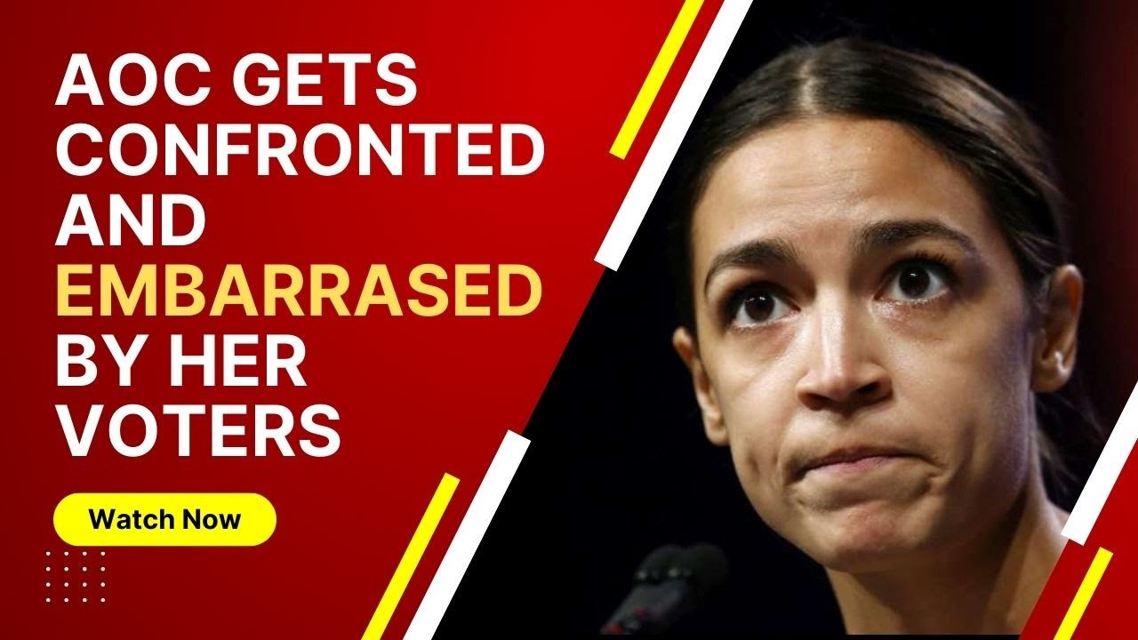 AOC Shocked and EMBARRASED When Confronted By Voters - YouTube