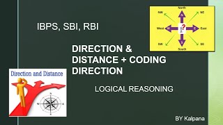 Direction & Distance reasoning | Basic concept with Tricks | IBPS CLERK 2020 |  LECT -3