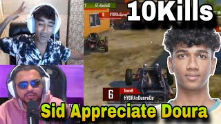 Sid On HydraDuora Neyoo React HYDRA 10Kills Domination 😱