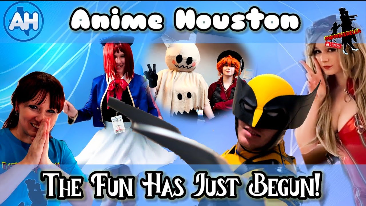 Anime Houston Day 1: The Fun Has Begun! 🎉