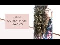 Hair Hacks [5 EASY tips and tricks for curly hair]