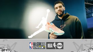 Jayson Tatum Unveils his new Signature Shoe | NBA on TNT