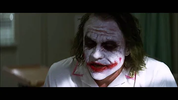 O que está escrito no cartão do Coringa?