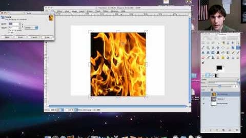 GIMP Tutorial - Fire Hands