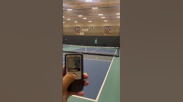 Fast pickleball serve #pickleball #tennis #fast