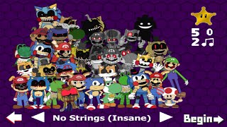 Five Nights At Sonic's Maniac Mania: No Strings Challenge Complete