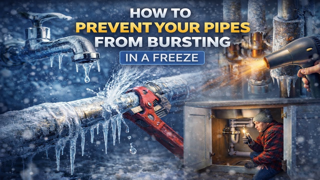 Ultimate Guide: How to Prevent Frozen Pipes from Bursting in Your Home