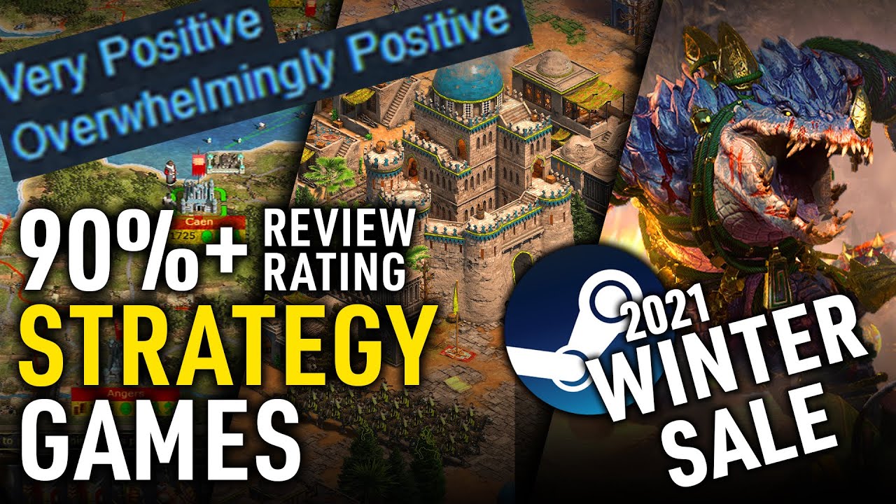 90%+ STEAM REVIEW RATING - 7 STRATEGY GAMES - STEAM WINTER SALE 2021| HForHavoc